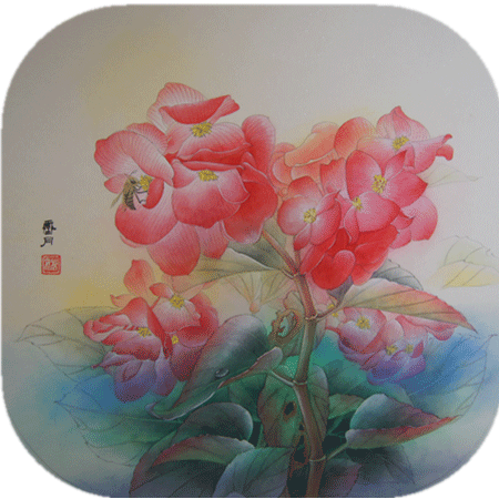 海棠不惜胭脂红