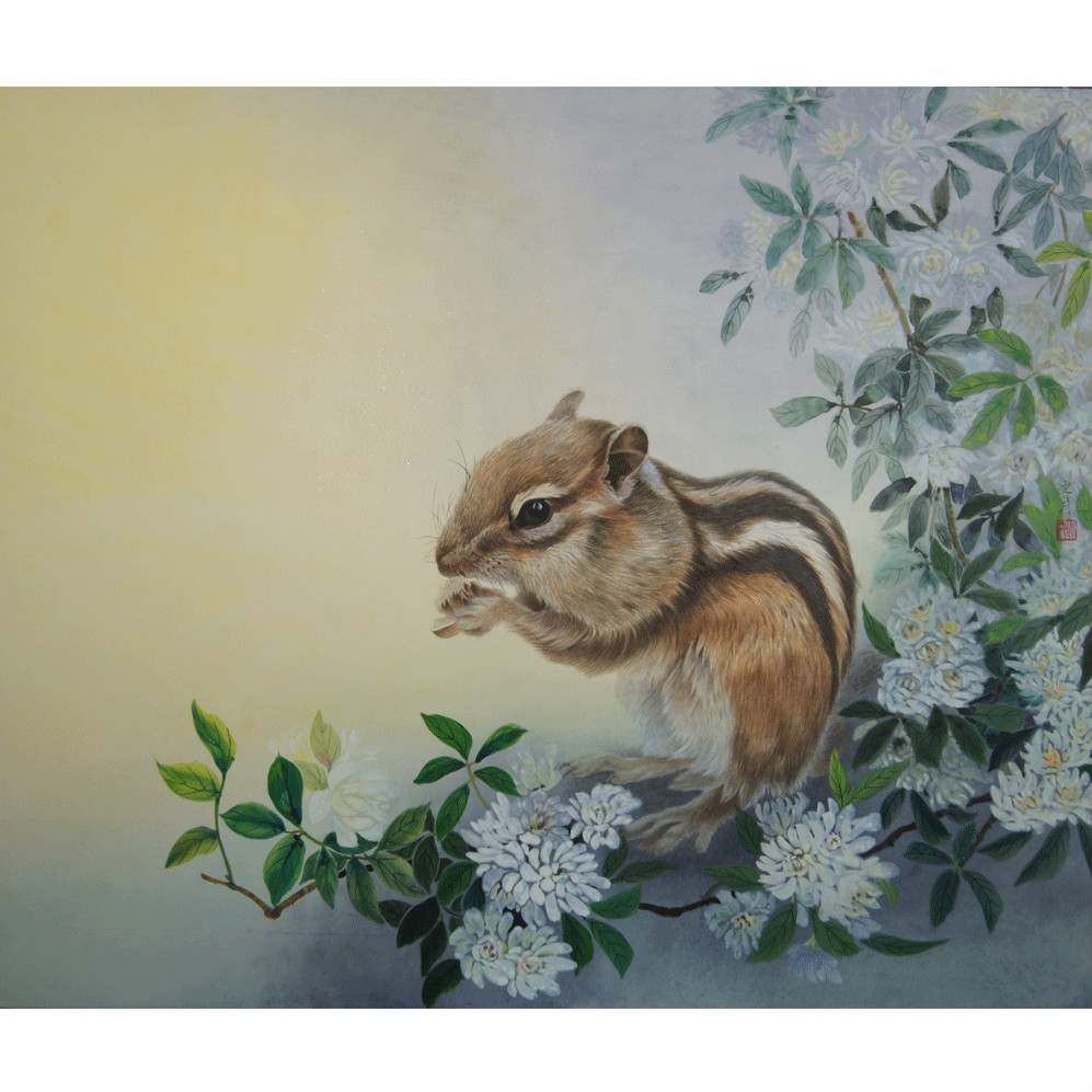 闲听花落