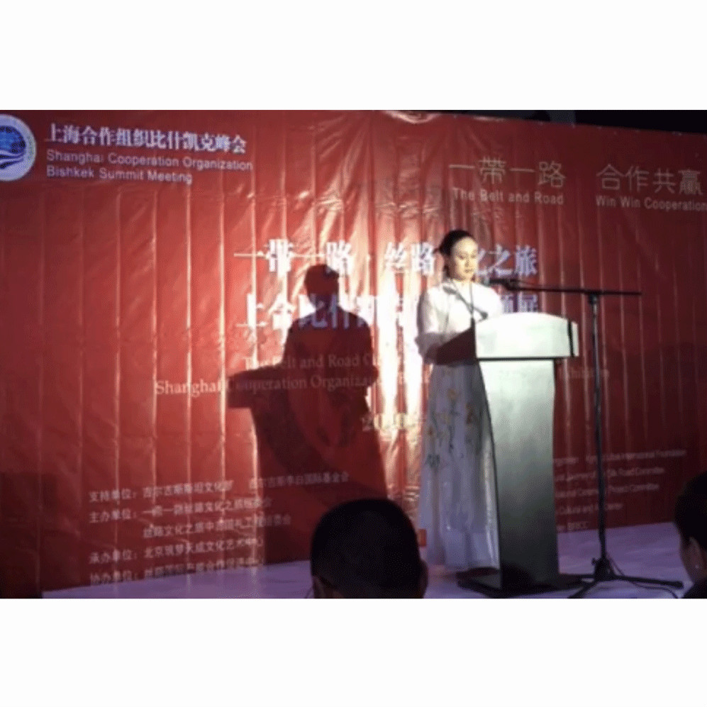 姚霁月参加上海合作组织工商峰会