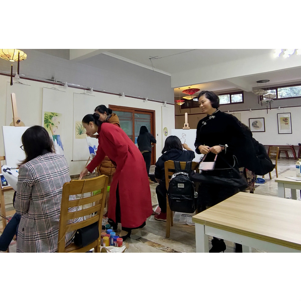2019姚霁月油画公益课作品欣赏
